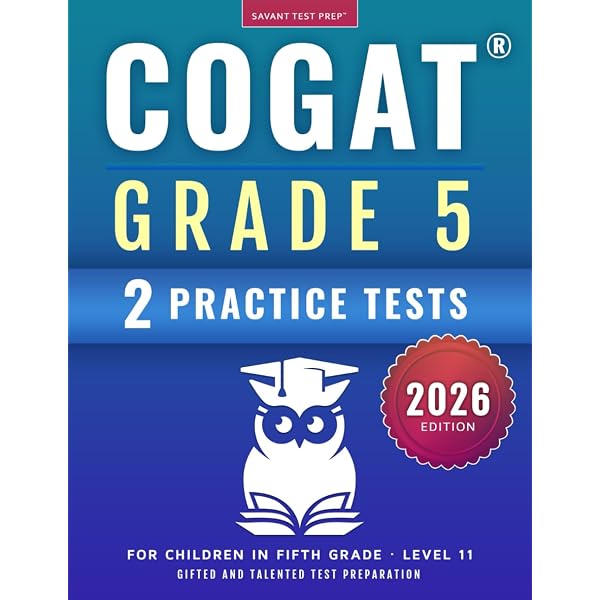 Amazon.com: COGAT Grade 6 Test Prep: Gifted and Talented Test
