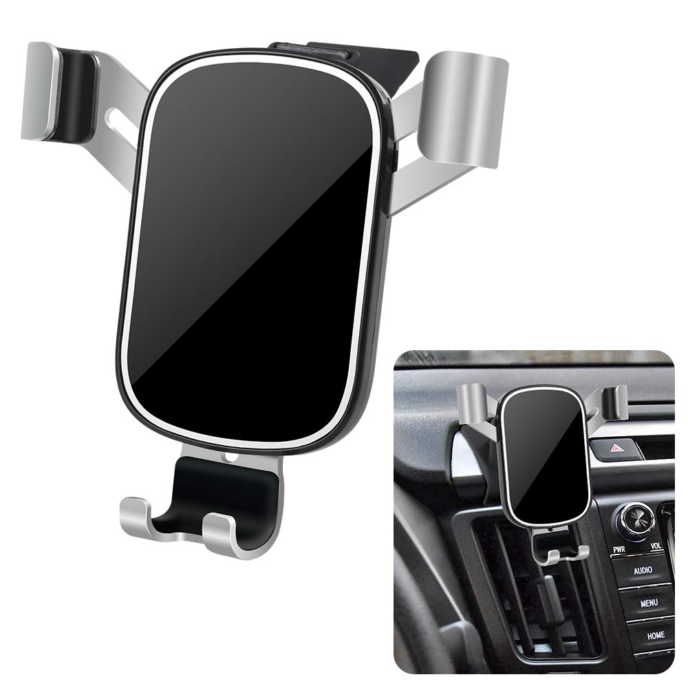 Photo 1 of LUNQIN Car Phone Holder for Toyota RAV4 2013 2014 2015 2016 2017 2018 and RAV4 Hybrid 2016-2018 SUV Auto Interior Accessories Best Cell Phones Mount Cellphone Mobile Cradle Charging Navigation Bracket
