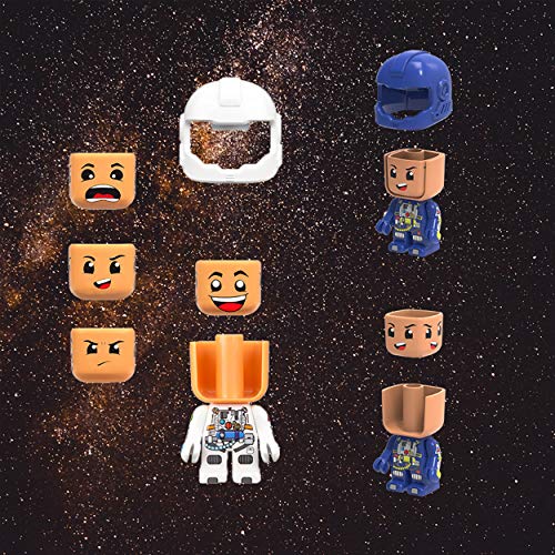 GUJO Rocket Kids Play Set, Build-Your-Own Mars Mission Rocketship - STEM Toy for Boys and Girls Ages 6-11