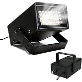 ENUOLI Mini Strobe Light-32 Super Bright LED Light Bulbs for Halloween,Variable Flash Speed Control Flashing Lights for Chris