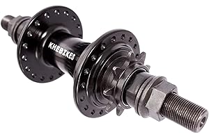 KHEBIKES KHE BMX hub Rear Cassette hub 36 Hole 14mm Alu RHD CrMo S/B 1.04lbs Black