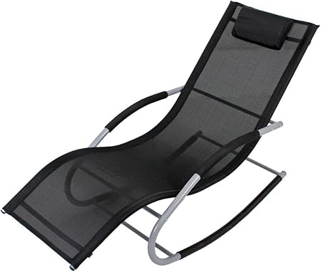 Amazon De Garden Pleasure Garten Schaukel Liege Naxos Sonnenliege Relaxliege Schaukelstuhl