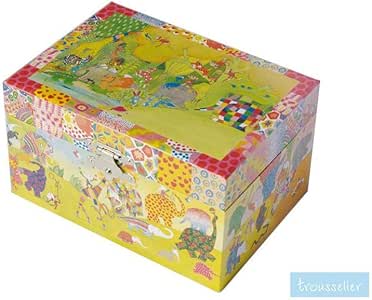 Trousselier Caja Joyero Musical Elmer: Amazon.es: Bebé