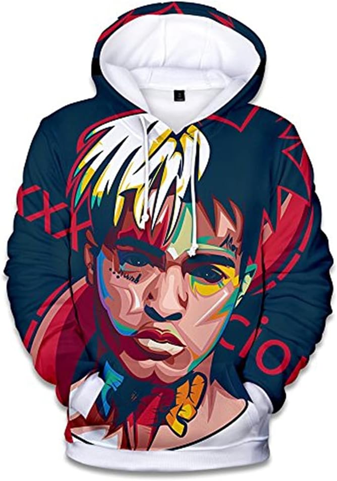 Singer Hoodie 3D Printed Hooded Pullover Sweatshirt Jacket T-Shirt