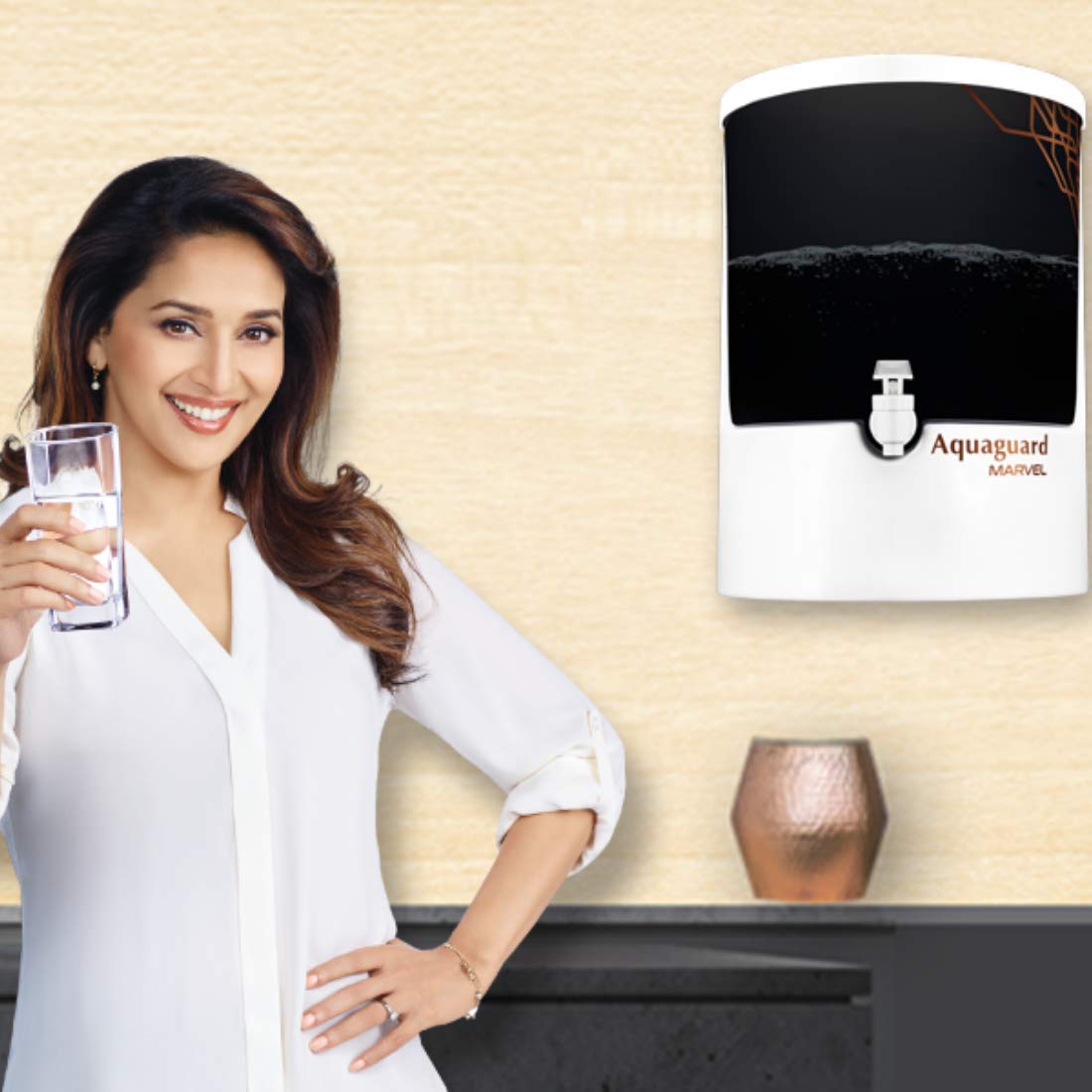 Eureka Forbes Aquaguard Marvel RO+UV e-boiling+MTDS Water Purifier