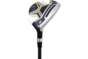 Rife Golf Senior Men's Rife 812s Offset 11 Wood Golf Club, Right Handed Senior Flex with Men's Senior Size Black Pro Velvet Grips