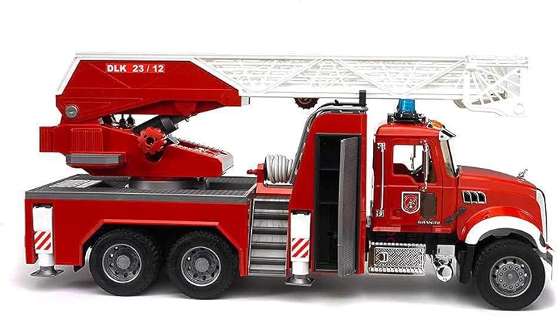 bruder mack granite fire engine with water pump