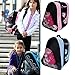 Fafada Ice Skating Bag Inline Skate Bag, skate bag,Roller Skates Bag, ice skate bag,Sports Deluxe Skate Bag Ultima Bag for Ice Skating Bag for Ice Skating for Both Kids and Adults (Pink).