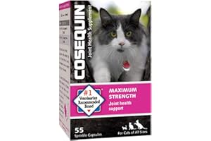 Cosequin Maximum Strength Joint Health Support for cats 55 Capsules