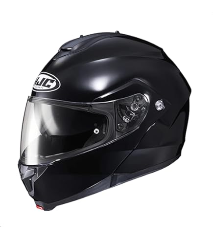 Amazon.com: HJC C10 Solid Full Face Motorcycle Helmet (Black
