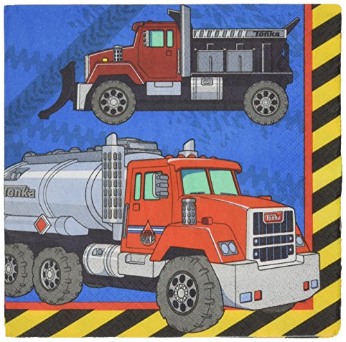 Amscan Tonka Lunch Napkins