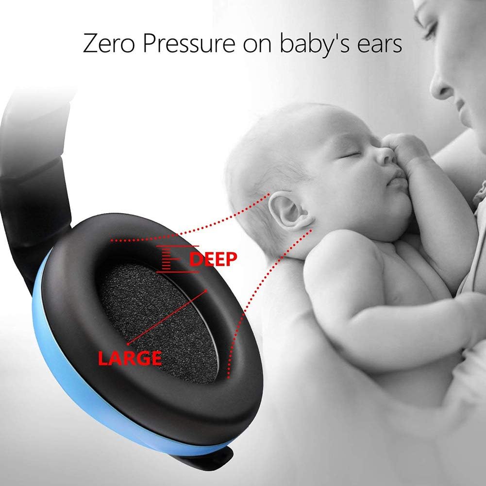 Cozywind Bebe Casque Anti Bruit Enfant Protection Auditive Casque Reducteur De Bruit Reglable Pliable Lapprentissage Et Le Bruit De Couchage Proof Earmuds Protections Auditives Bleu Cache Oreilles Casques Insonorisants Sports Et Loisirs Dwteam In