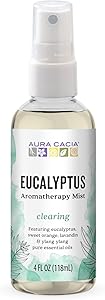 Aura Cacia Room and Body Mist, Clearing Eucalyptus, 4 Fluid Ounce