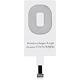 QI チー レシーバー ワイヤレス充電レシーバー 充電レシーバーシート アイホン専用 iPhone 7/7 Plus/6/6 Plus/5/5s/5c対応