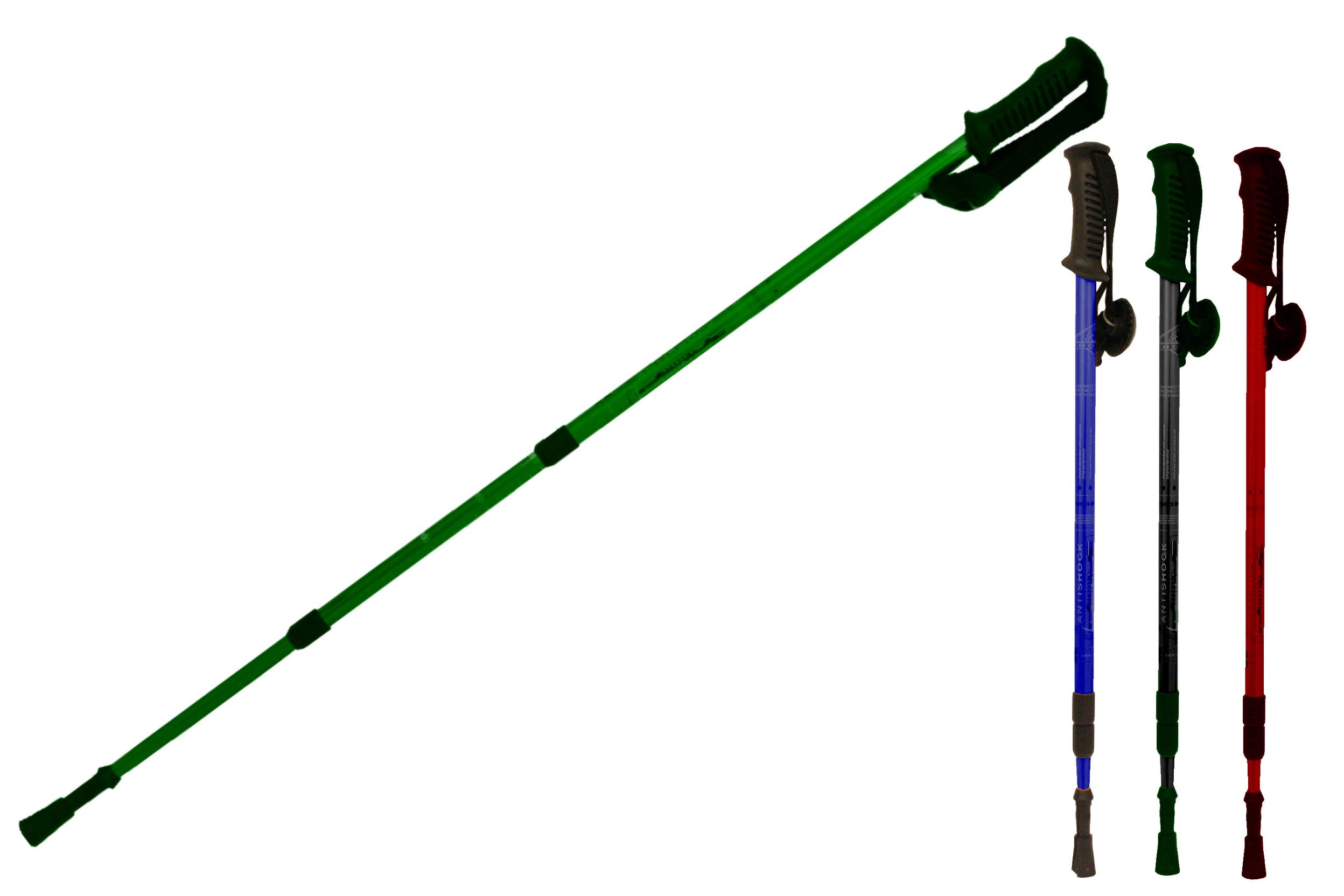 Out There Hiking Trekking Telescopic Anti Shock Walking Pole