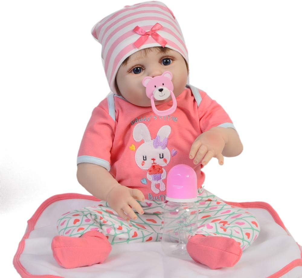 Prezzo ZBYY Fatto A Mano Bambole Reborn Molle Bambino Simulazione Silicone Vinile Realistica Reborn Bambola 22pollici 57Centimetri Offerte