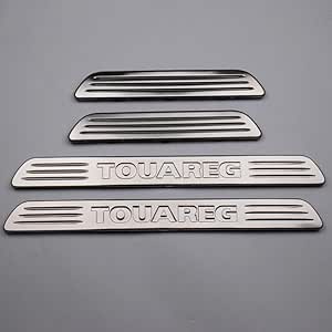 4pcs Coche En El Umbral De La Puerta Placa De La Cubierta De La Puerta