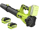 Sixcrafts Cordless Leaf Blower, Lightweight Blower with 2x4.0Ah Batteries | 21V Blower, 6-Speed, Powerful Electric Blower Kit for Lawn, Patio, Car Drying, Light Snow Removal, Yard, Driveway, Handheld