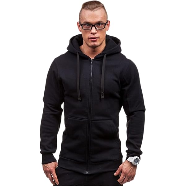 Amazon.com: WUAI Onesie Men's Hooded Jumpsuit Zip Up One Piece
