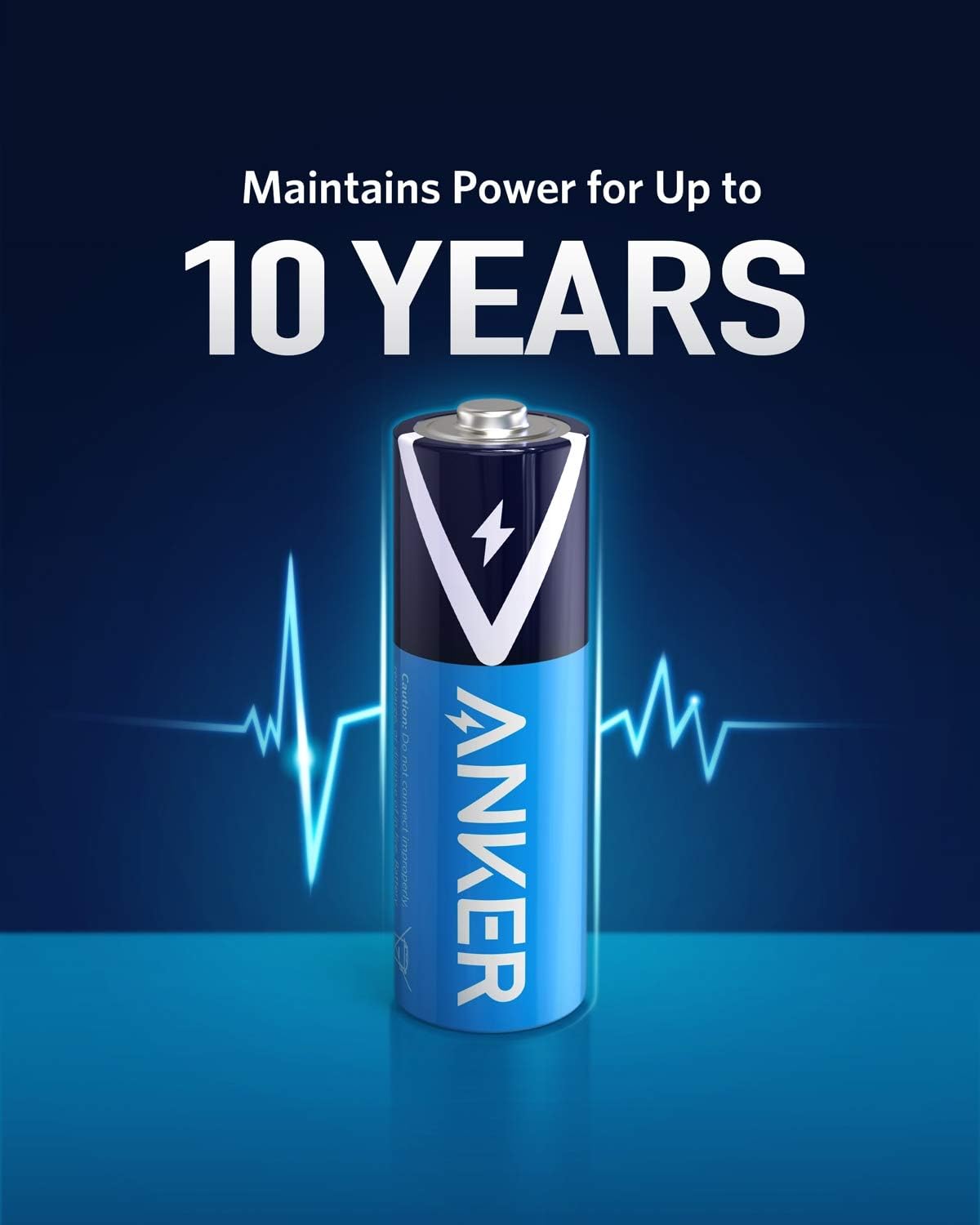 Anker Alkaline AA Batteries (24-Pack), Long-Lasting & Leak-Proof with PowerLock Technology, High Capacity Double A Batteries with Adaptive Power and Superior Safety (Non-Rechargeable): Home Audio & Theater