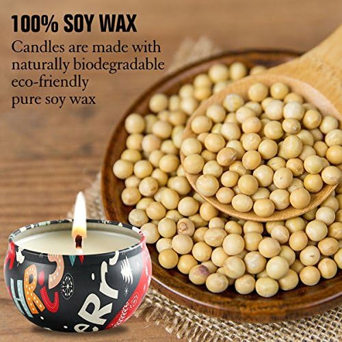 Amazon Com Scented Candles Sets 4 Fragrance Lavender Lilac