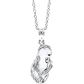 Charm America - Silver Sandal Pendant - 925 Sterling Silver- Silver Adjustable Necklace 16"-18"
