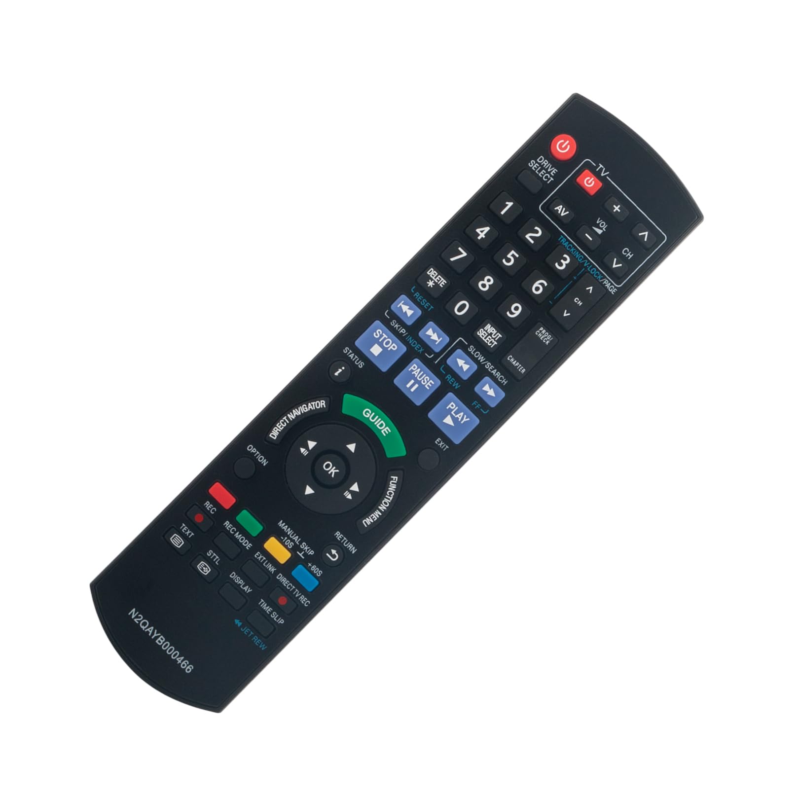 N2QAYB000466 N2QAYB000462 Replaced Remote Control -VINABTY-fit for Panasonic DVD Recorder remote control N2QAYB000332 DMR-EX99 DMR-EZ45 DMR-EZ47 DMR-EZ48 DMR-EH65 DMR-EX95 DMR-EX98