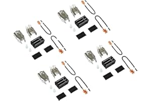 ATMA SUPPLY 330031 Range Burner Receptacle kit Compatible with Whirlpool Replaces 5303935058 814399 5301167733