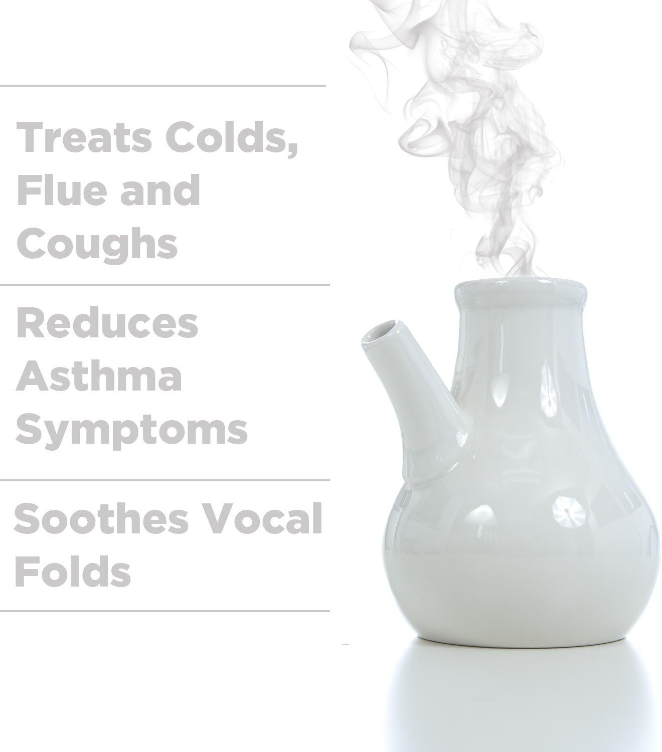 DR NELSON’s Steam Inhaler 500ML,AvonGreen Wellness Soother for Vocal Cords Headaches Relief and a Nasal, Sinus Decongestant - Image 4