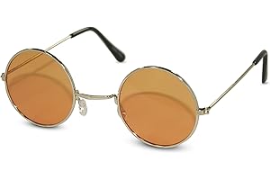John Lennon Sunglasses Round Hippie Shades Retro Colored Lenses Retro Party