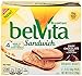 belVita Dark Chocolate Creme Breakfast Biscuit Sandwiches (5 Count Box, 8.8 oz)
