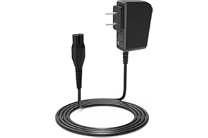 NICPOWER 4.3V A00390 Power Cord Fit for Philips Norelco Oneblade QP2520, Multigroom Series MG3740 Trimmer Electric Shaver Razor Charger, Check Connector Before Purchase