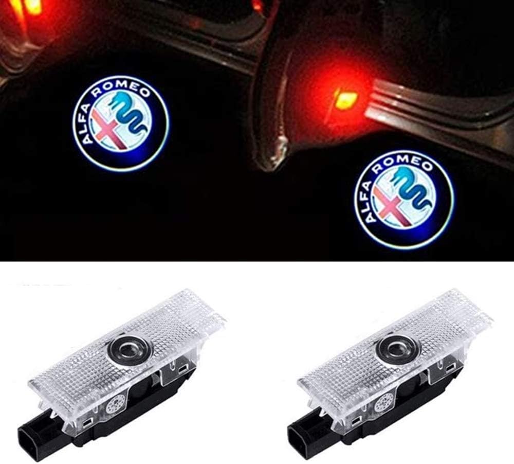 2 Pack Car LED Logo Door Lights Projector Ghost Lights