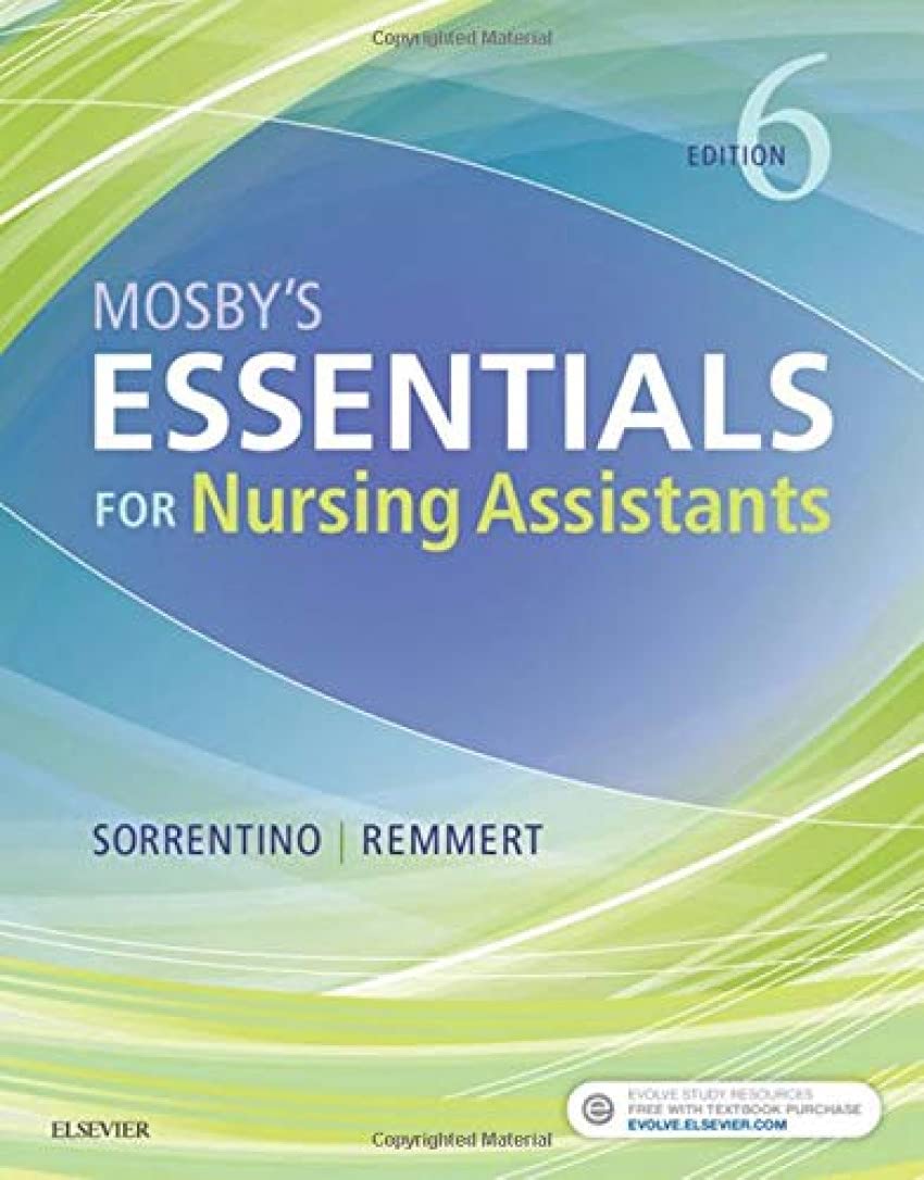 Photo 1 of Mosby's Essentials for Nursing Assistants