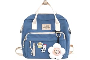 Extolove Cute Messenger Bag, Kawaii Backpack Japanese Crossbody Bag Aesthetic Bag Ita Bag with Kawaii Accessories