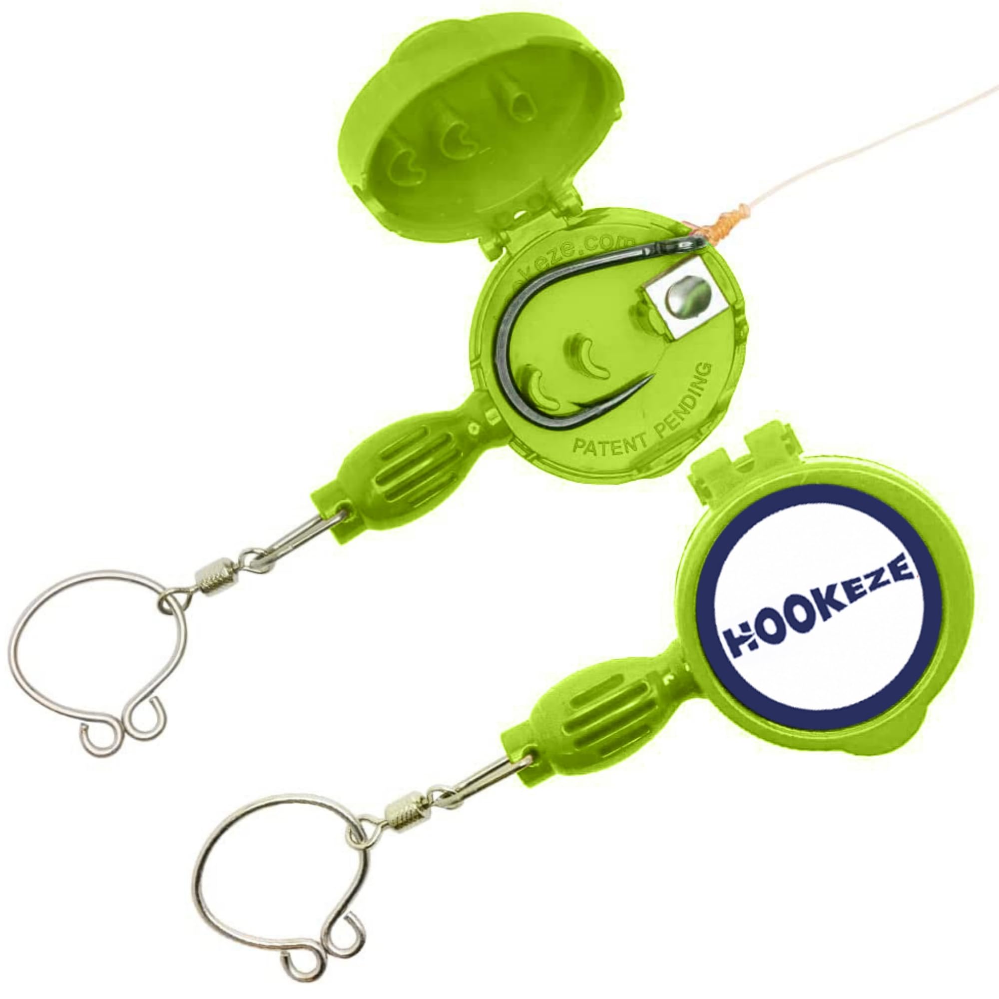 HOOK-EZE Fishing Hook Tying Tool, Knot Tyer for Fly & Sea Fishing, Fishing Gifts for Men, Christmas Stocking Fillers