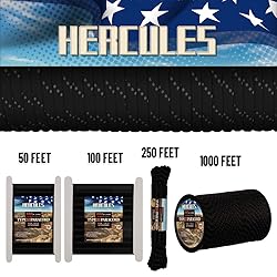 HERCULES Type III Paracord 550 Paracord Rope