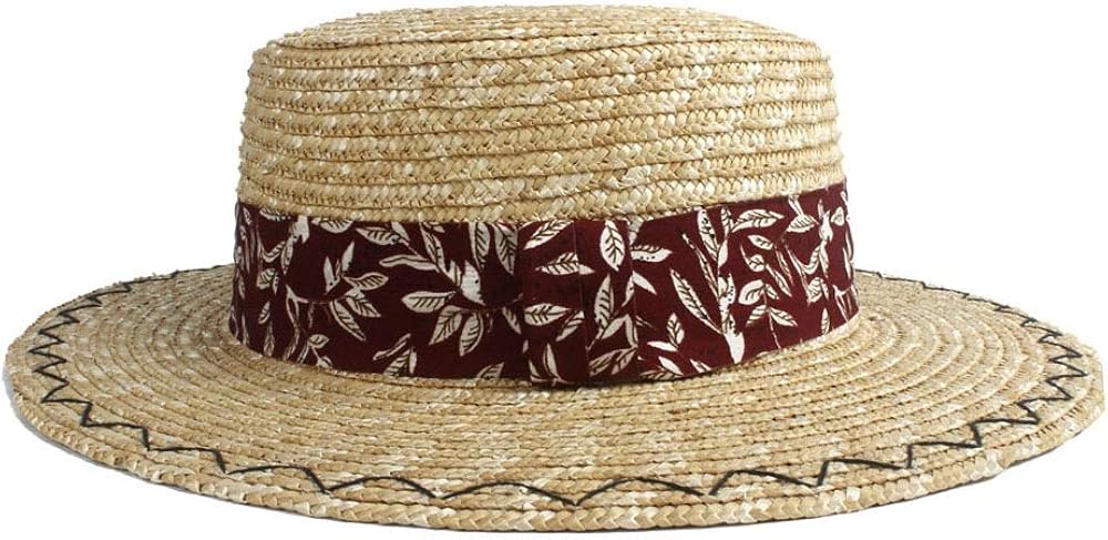 red summer hat