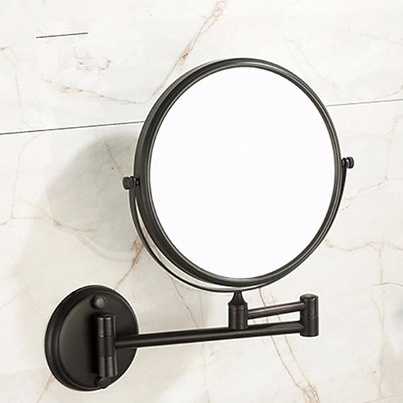A To Z Mirror Image Amazon.com: ZYZX Black Retro-Style Mirror Wall Mirror Bathroom Scale