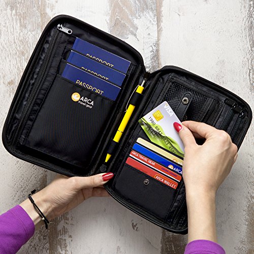 PASSPORT HOLDER & TRAVEL DOCUMENT ORGANIZER RFID Blocking Perfect