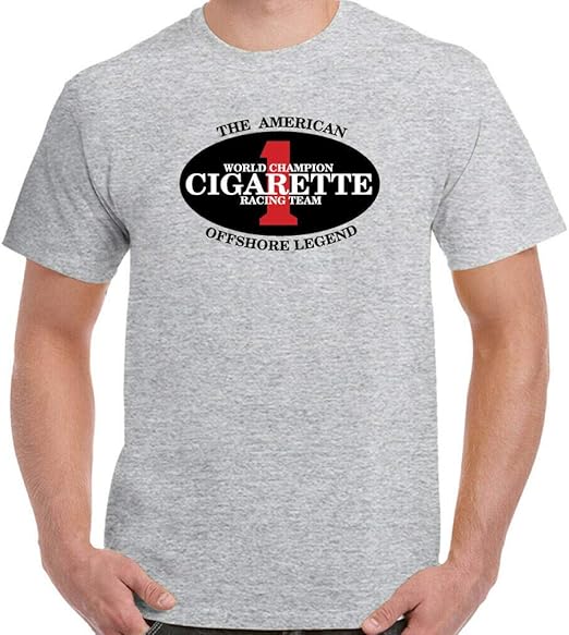 Cigarette Racing Team TShirt Herren Speedboat Boot Powerboat Engine Top Logo Amazon.de Bekleidung