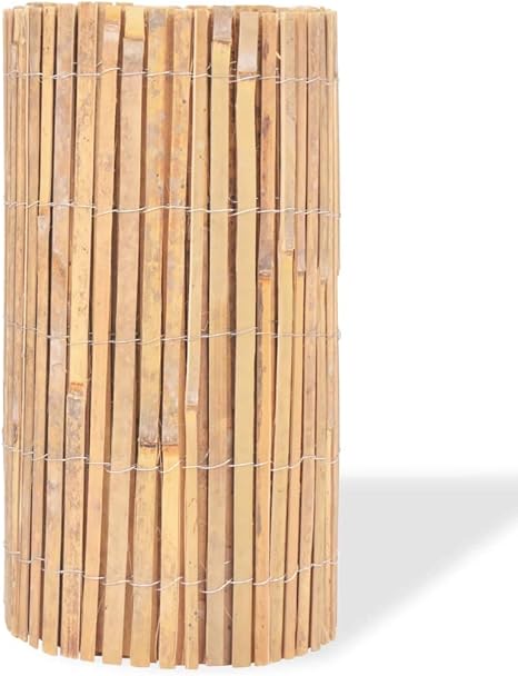 vidaXL Gartenzaun Bambus 1000x50cm Beetumrandung Beeteinfassung ...