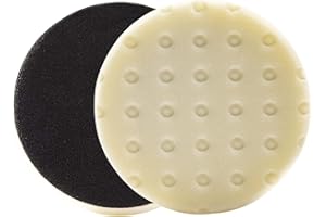 5.5" CCS White Polishing Foam pad (Pack of 2). Lake Country Original CCS White Polishing pad Safe for All finishes and Painted Surfaces. Fits 5" Backing Plate.