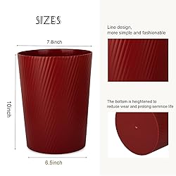 UUJOLY Small Trash Can Wastebasket Garbage Can