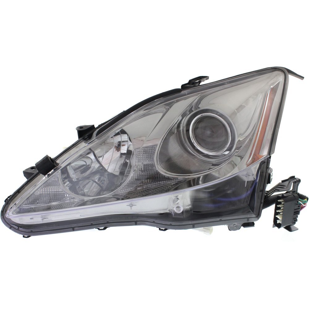 Headlight Compatible with Lexus IS250/IS350 0608 Left Lens and Housing HID W/Auto