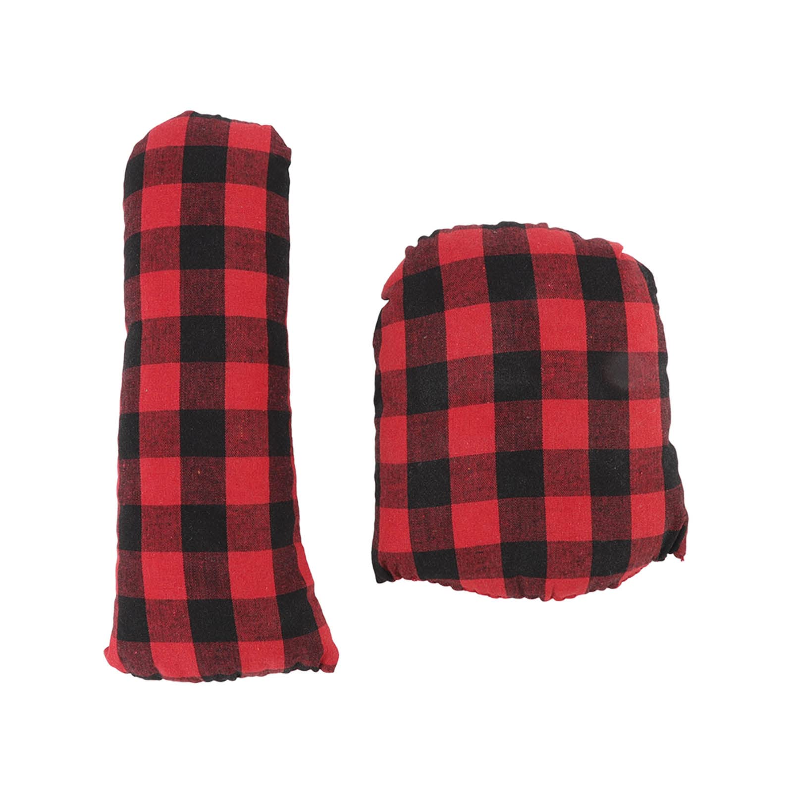 Hapivida Tailor's Pressing Ham, Professional Sewing Pressing Ham with Sawdust Filling, Cotton-Polyester Blend Pressing Tool, 2 Sizes Sleeve Roll for Dressmaking and Tailoring