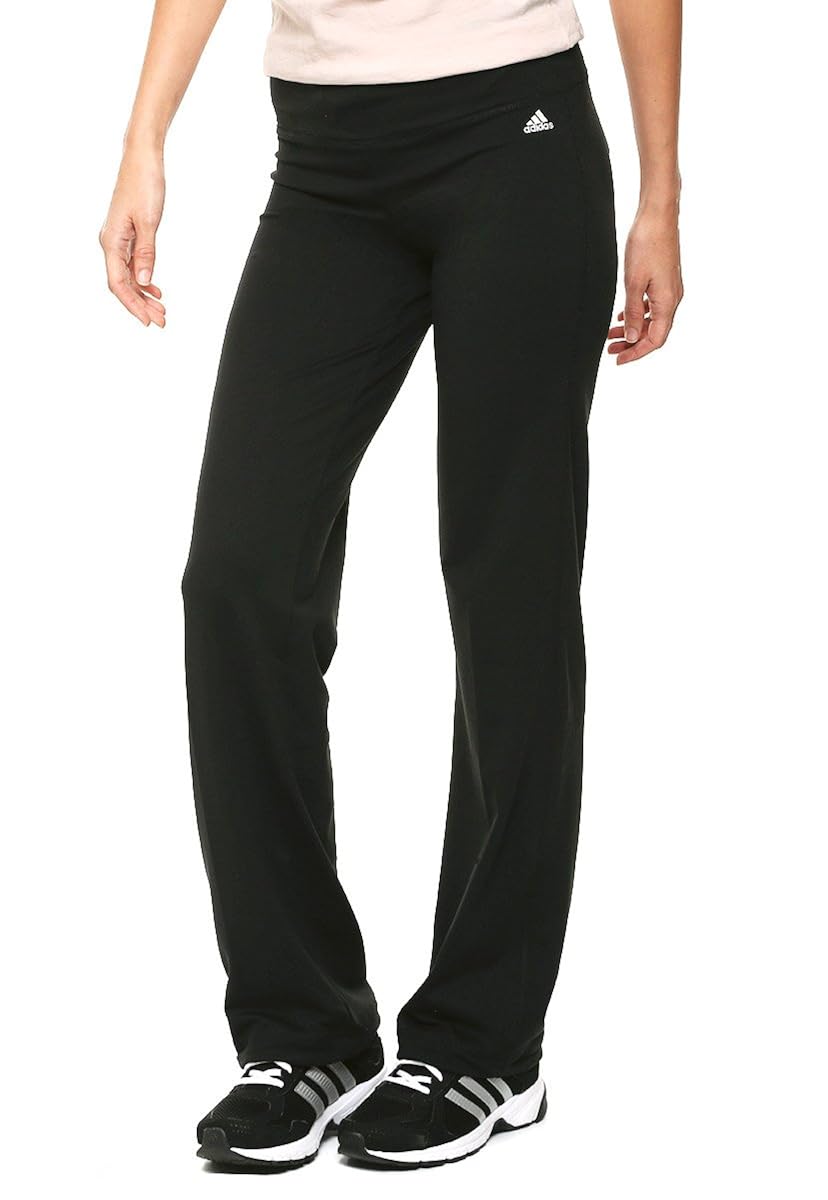 Buy Adidas G70228 Women Black SPU Yoga Track Pant. (Large) at Amazon.in