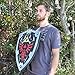 Armory Replicas Dark Elf Shadow Foam Costume Shield LARP Cosplay by
