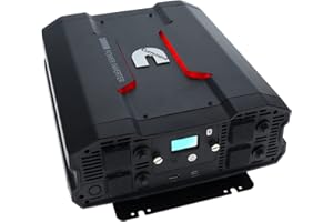 Cummins 3000 Watts Inverter Modified Sine Wave Truck Inverter 12 Volts to 110 Volts Four AC Outlets Two USB Ports (Plus Cable Kit)- CMN3000W - Inverters for Vehicles, Van Life, Camping