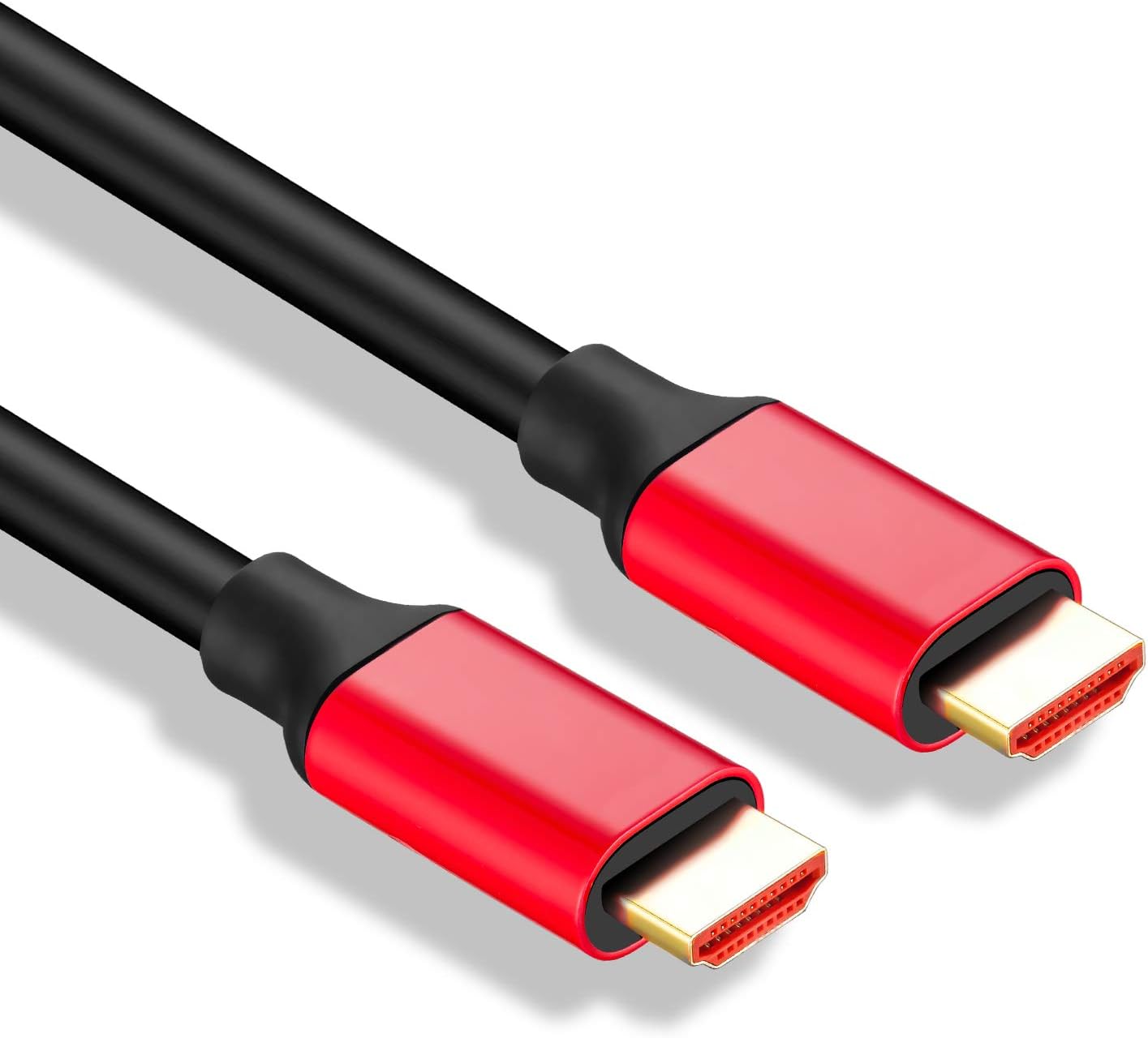 4K HDMI Cable 3ft, HDMI Cord (3 feet HDMI to HDMI, Top Series) Supports (4K@60HZ, 1080p FullHD, UHD, Ultra HD, 3D, High Speed with Ethernet, ARC, PS4, Xbox, HDTV) by XXONE (3ft)